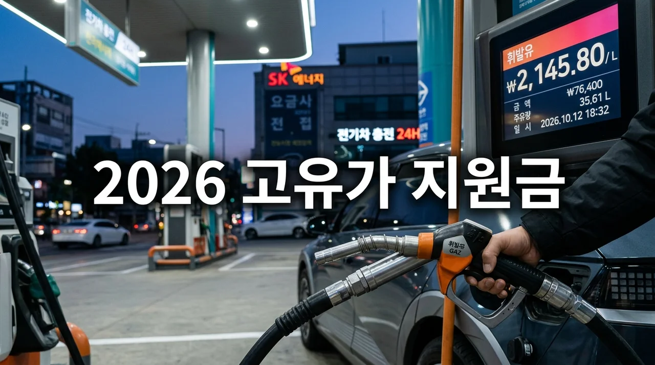 2026 고유가 지원금 신청 방법 및 대상 총정리 (지급일, 혜택)