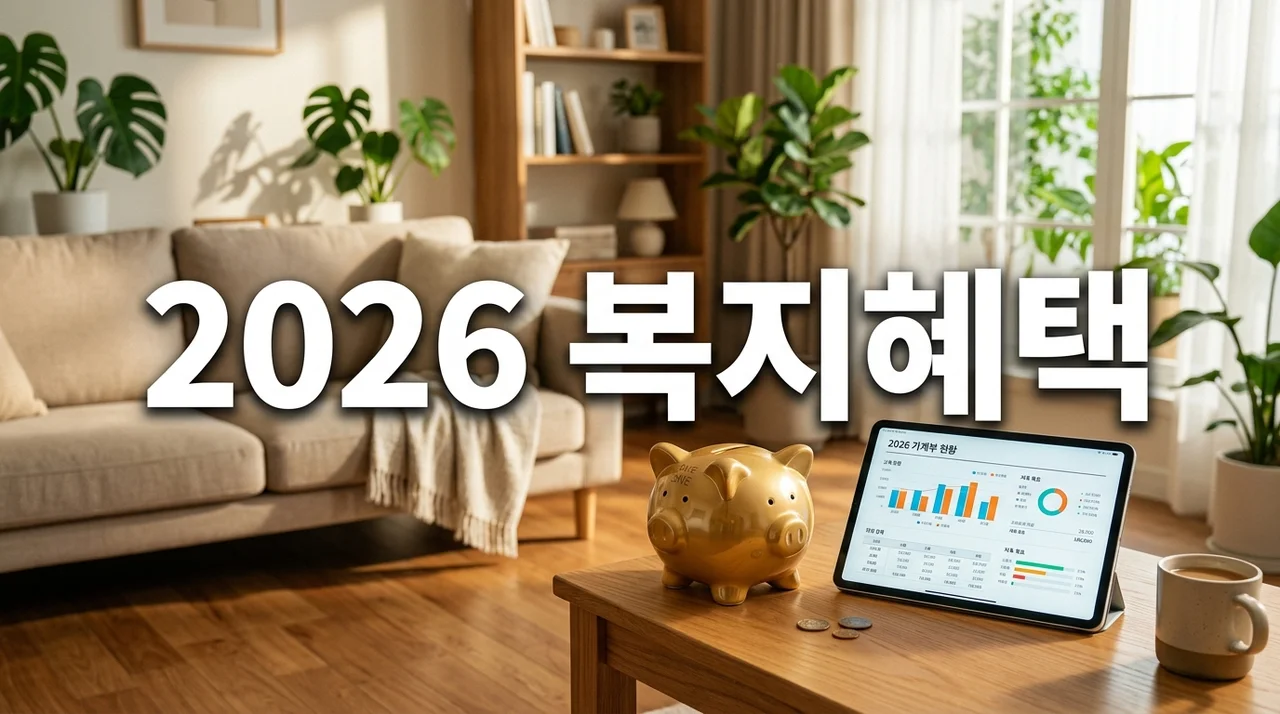 2026년 기초수급자 혜택 총정리 | 새로 생기는 복지혜택 및 신청 방법