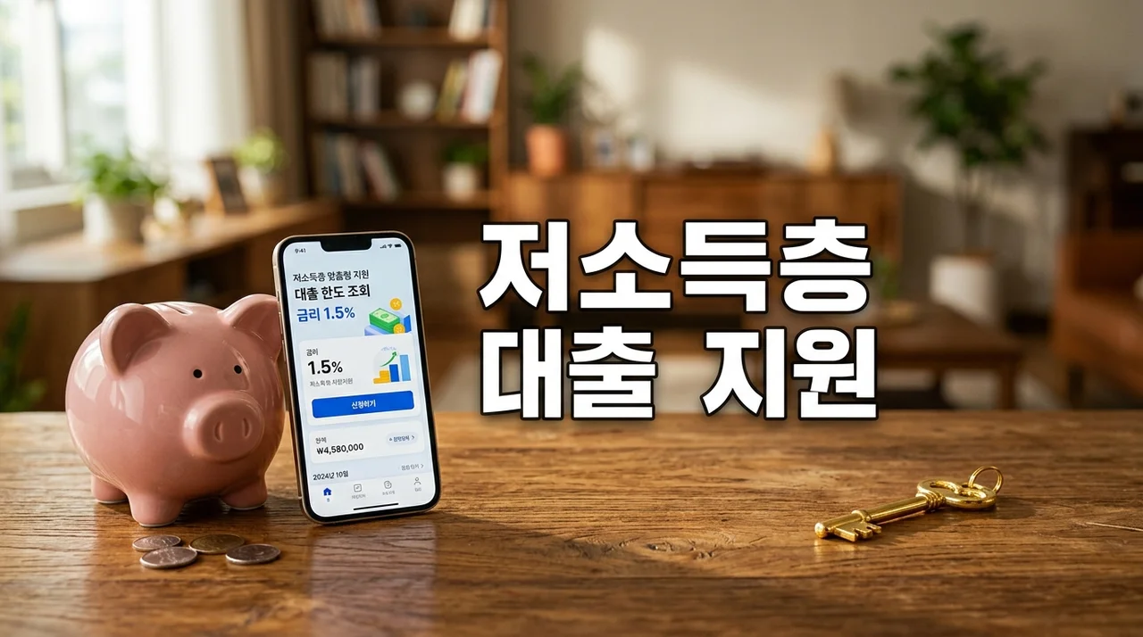 저소득층 대출 지원 2026 가이드: 정부지원 서민금융 종류 및 신청방법