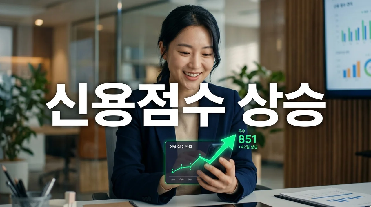 신용점수 빠르게 올리는 방법 TOP 5: 1주일 만에 100점 상승 노하우