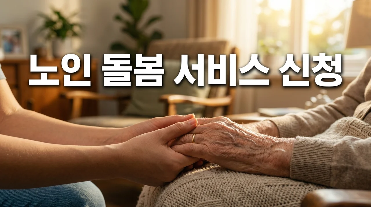 노인 돌봄 서비스 신청 방법 및 자격 조건, 비용 혜택 완벽 정리