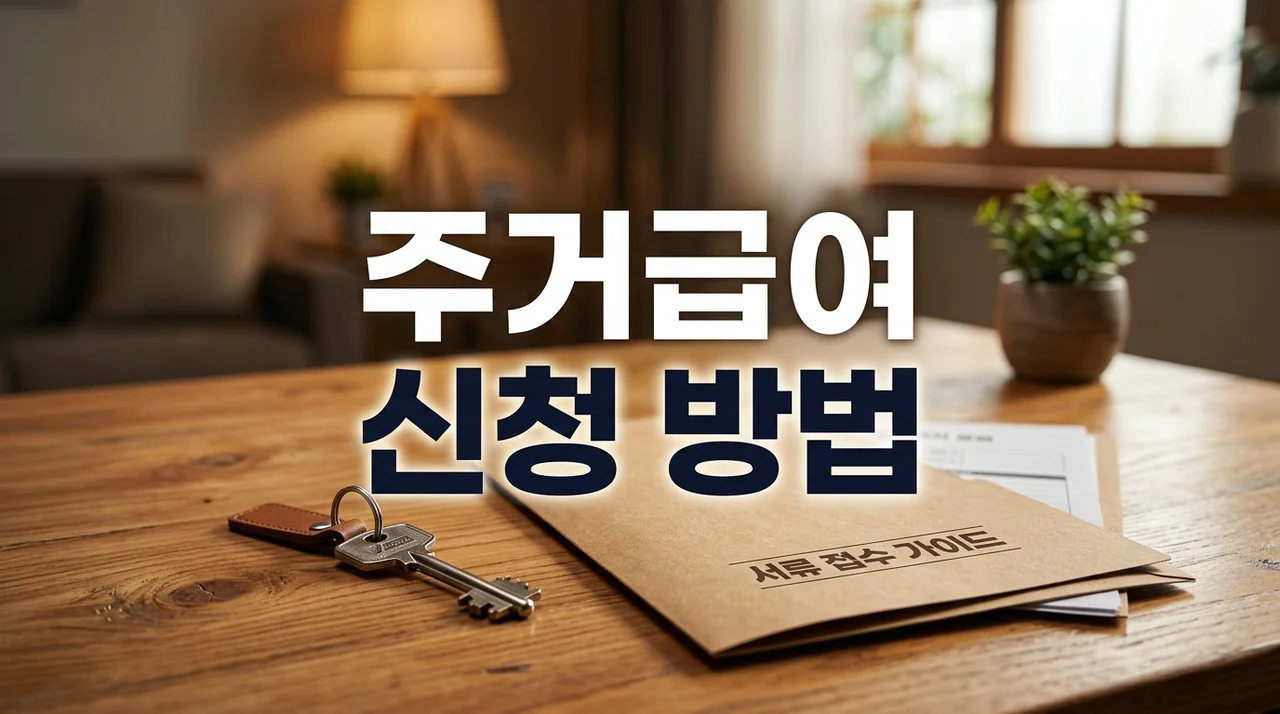 2026 주거급여 신청 방법 및 자격 조건 총정리 (금액, 서류, 재산기준)