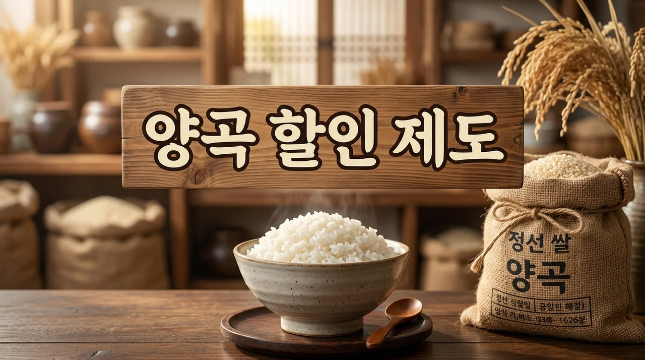 2025-2026 양곡 할인 제도 신청 자격 및 방법 총정리: 쌀값 90% 지원받기