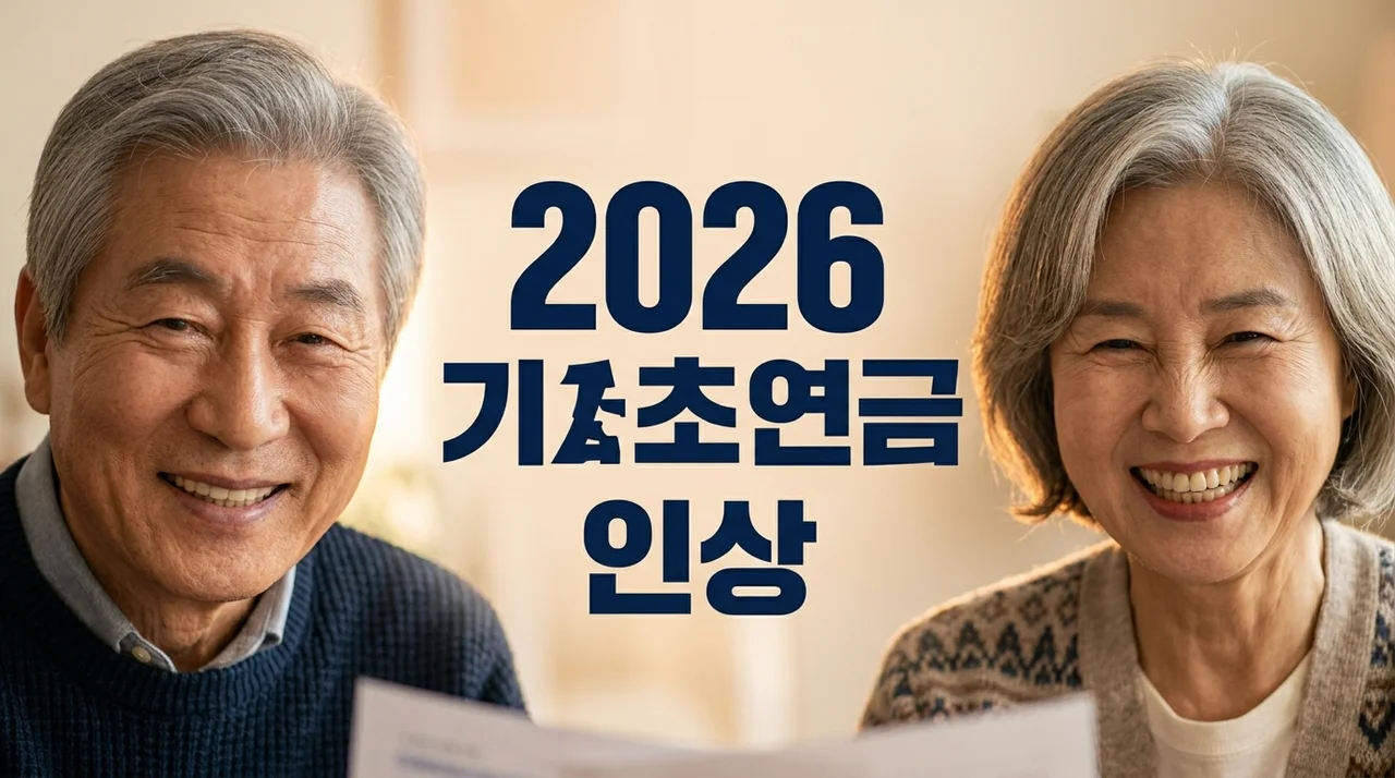 2026년 기초연금 인상 금액 및 수급자격 최신 정보 총정리