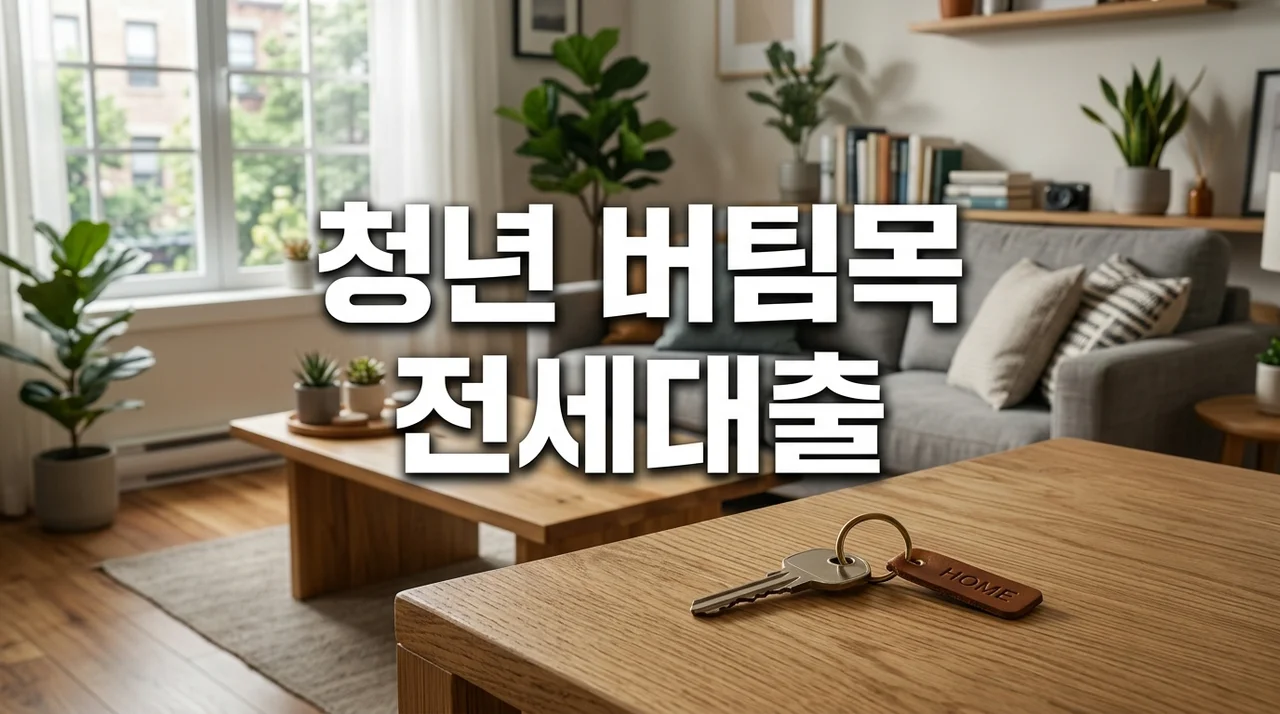 2026 청년 버팀목 전세대출 조건 및 한도 금리 총정리 (HUG HF 차이)