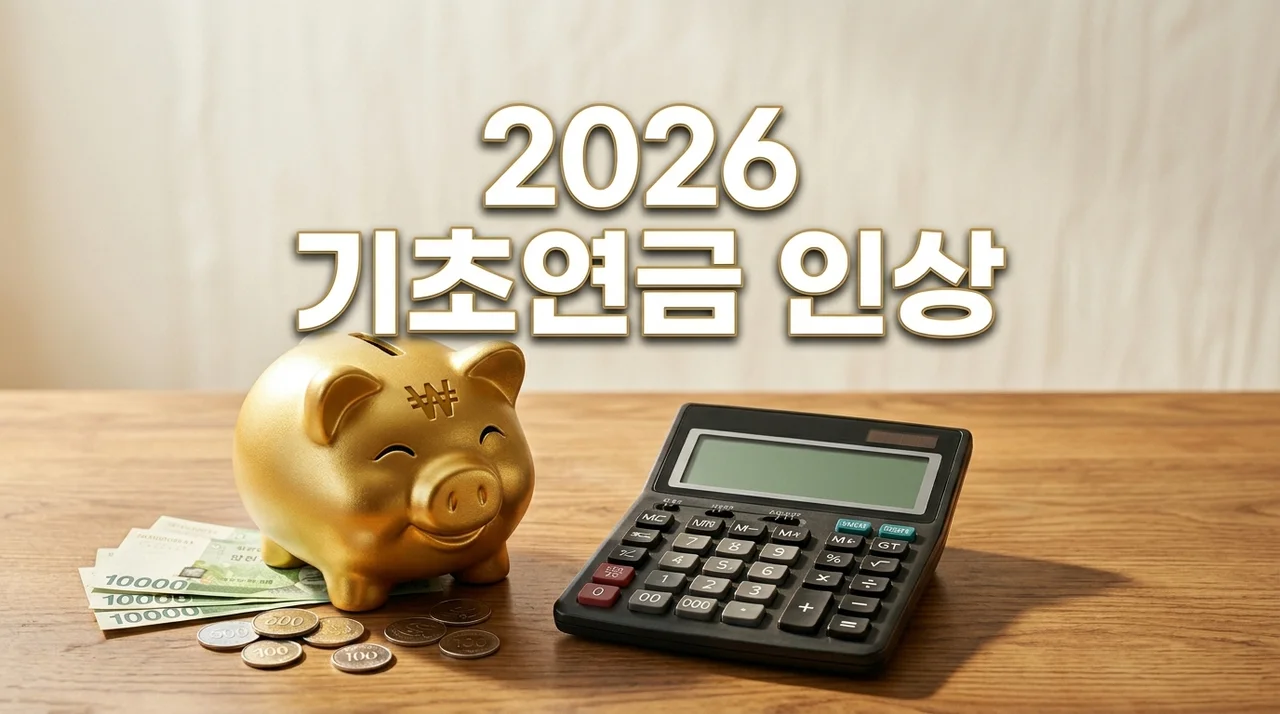 2026 기초연금 인상 총정리: 지급액 40만원 상향 및 자격 조건 확인